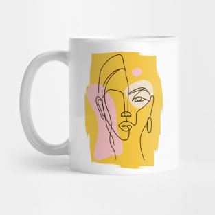 Abstract woman Mug